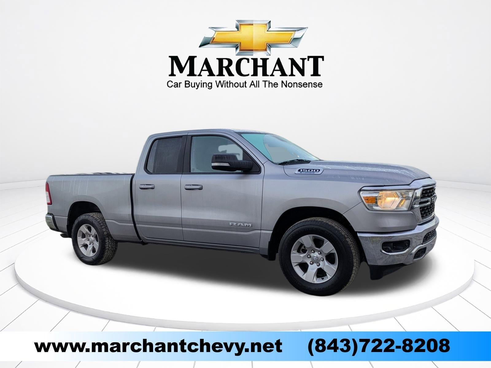 2022 RAM 1500 Big Horn 4x2 Quad Cab 6'4" Box