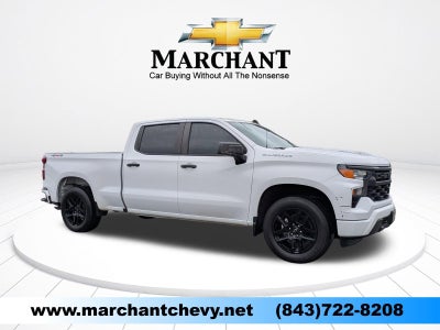 2022 Chevrolet Silverado 1500 Crew Cab Standard Box 4-Wheel Drive Custom