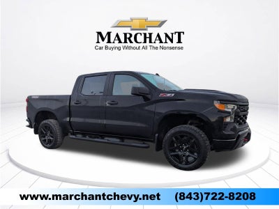 2024 Chevrolet Silverado 1500 Crew Cab Short Box 4-Wheel Drive Custom Trail Boss