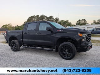2024 Chevrolet Silverado 1500 Crew Cab Short Box 4-Wheel Drive Custom Trail Boss