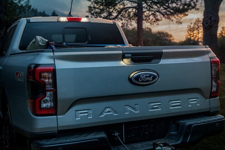 back view of Ford Ranger