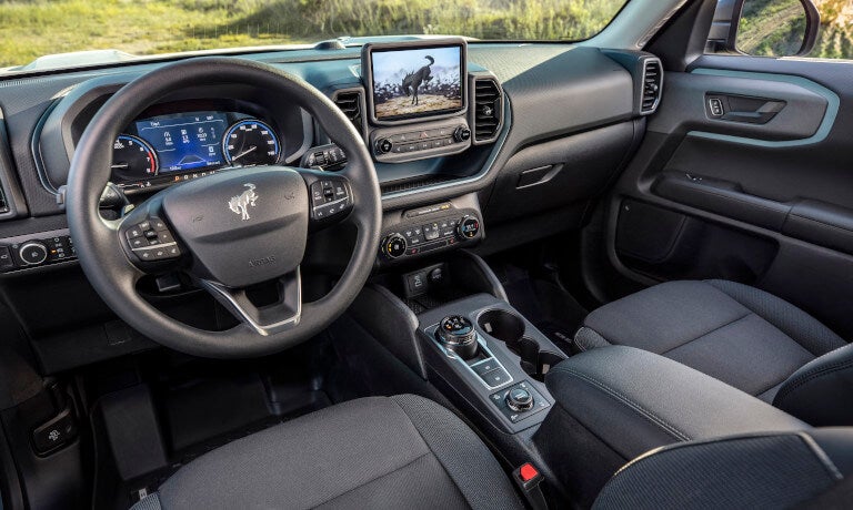 2026 Ford Bronco interior front dashboard