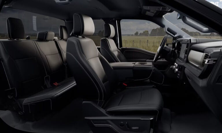 2026 Ford Super Duty F-250 interior front seats